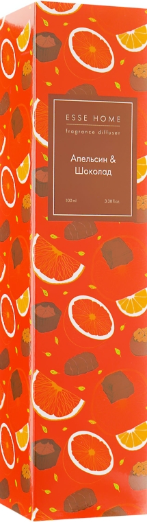 Аромадиффузор "Апельсин и шоколад" - ESSE Home Fragrance Diffuser — фото N1