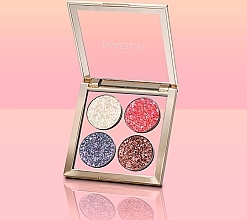 Палетка теней для век - Nabla Miami Lights Collection Glitter Palette — фото N3