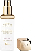 Средство для защиты сияния и молодости кожи - Dior Prestige Light-In-White Sheer Glow SPF 50+ PA+++ — фото N1