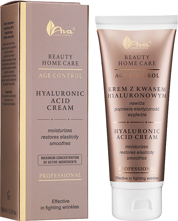 Крем для лица с гиалуроновой кислотой - Ava Laboratorium Beauty Home Care Hyaluronic Acid Cream — фото N2
