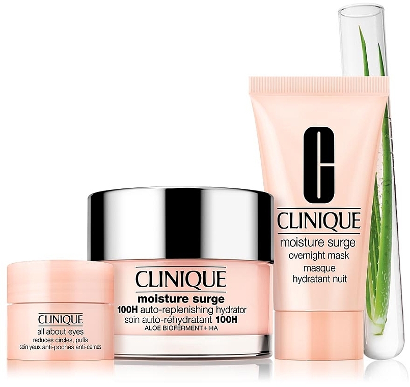 Набор - Clinique Hydrate & Glow Set (gel/50 ml + mask/30 ml + eye/gel/5 ml) — фото N2