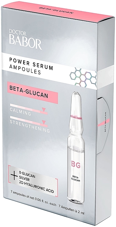 УЦЕНКА Ампулы с бета глюканом - Doctor Babor Power Serum Ampoules Beta-Glucan * — фото N1