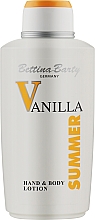 Парфумерія, косметика Лосьйон для рук і тіла "Літня ваніль" - Bettina Barty Summer Vanilla Hand & Body Lotion