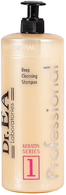 Шампунь для глубокого очищения - Dr.EA Keratin Series 1 Deep Cleansing Shampoo — фото N1