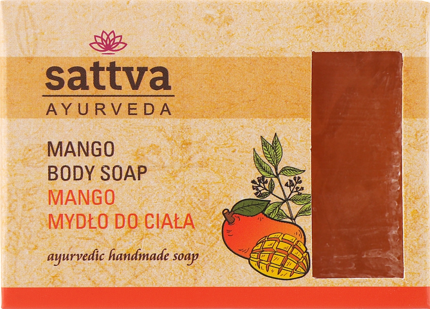 Мыло - Sattva Hand Made Soap Mango
