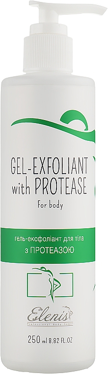 Гель-ексфоліант для тіла з протеазою - Elenis Gel-Exfoliant With Protease Body