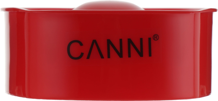 Ванночка для маникюра, красная - Canni Tray For Manicure