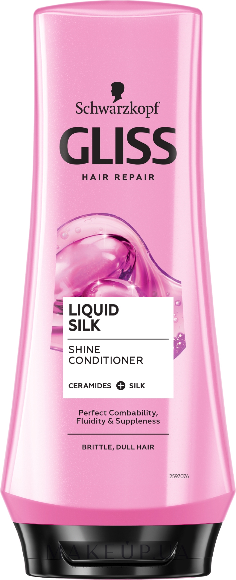 Бальзам для волосся - Schwarzkopf Gliss Kur Liquid Silk Balsam — фото 200ml