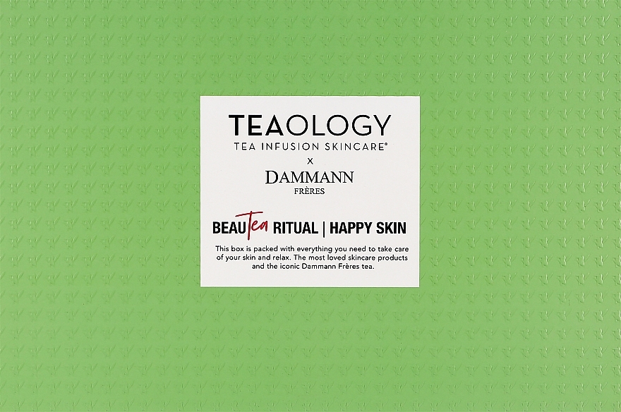 Набір - Teaology Beauty Ritual Happy Skin (b/balm/100 ml + tea/30 g) — фото N1