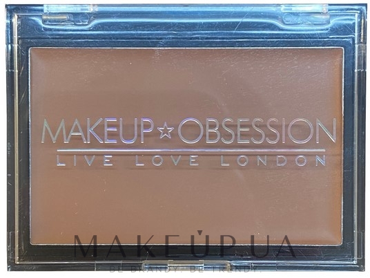 Крем-пудра для лица - Makeup Obsession Large Cream To Powder Foundation — фото F06 - Dark Caramel