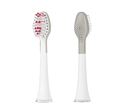 Насадка для звукових зубних щіток, жорста - Teesa Replacement Brush Heads — фото N1