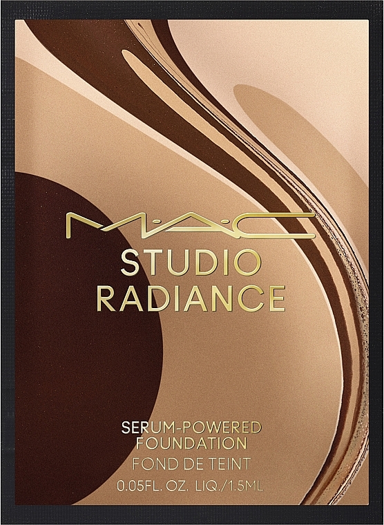 Тональна основа-сироватка - МАС Studio Radiance Serum-Powered Foundation (пробник) — фото N1