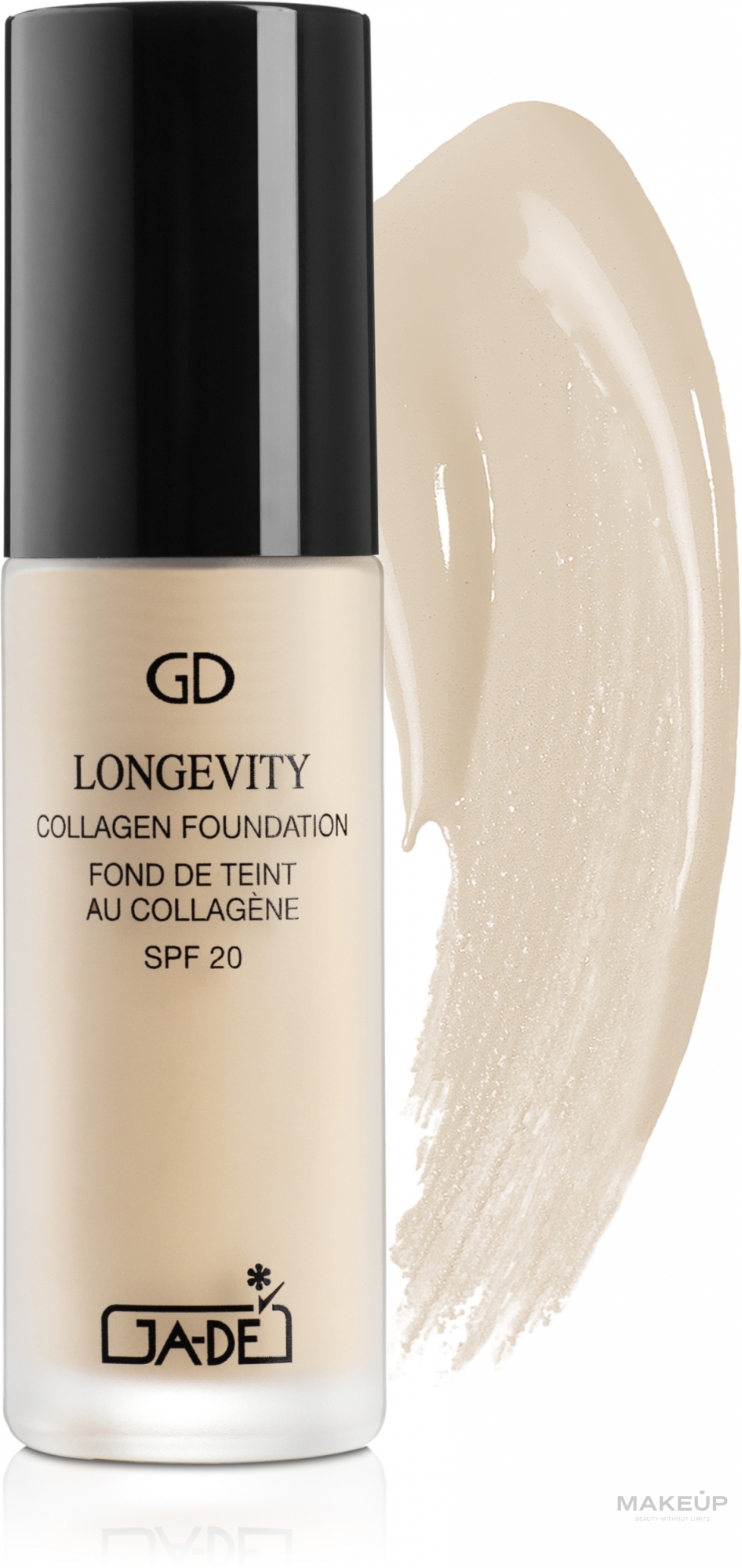 Тональный крем с микросферами коллагена Spf 20 - Ga-De Longevity Collagen Foundation SPF 20 — фото 501