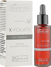 Сироватка проти зморщок для зрілої шкіри - Bielenda Professional X-Foliate Anti-Wrinkle Serum — фото N2