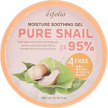 Зволожувальний равликовий гель - Esfolio Pure Snail Moisture Soothing Gel 95% Purity — фото N1
