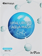 Парфумерія, косметика Маска для обличчя тканинна з мікрофібри з гіалуроновою кислотою - Dr. Oracle Dermasys Hyaluronic Aqua Mask
