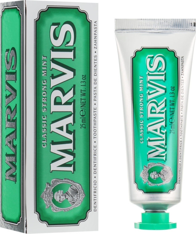 Дорожный набор зубных паст - Marvis 7 Flavours Box (toothpast/7x25) — фото N9