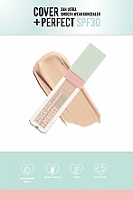 Консилер стойкий матовый SPF30 - Pastel Show by Pastel Cover+Perfect Concealer SPF30 — фото N2