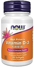 Пищевая добавка "Витамин D-3 4000" - Now Foods Vitamin D-3 4000 IU — фото N1