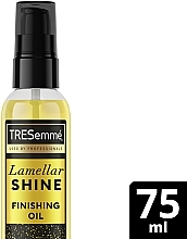 Финишное масло для придания ультраблеска волосам - Tresemme Lamellar Shine Finishing Oil — фото N5