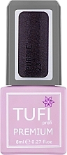 Духи, Парфюмерия, косметика Гель-лак для ногтей - Tufi Profi Premium Purple