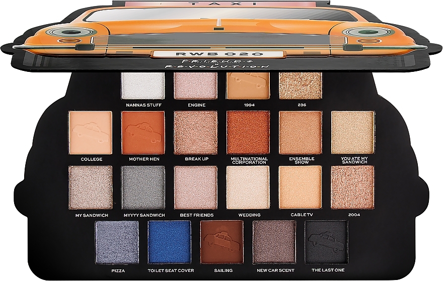 Makeup Revolution X Friends Take a Drive Shadow Palette