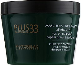 Парфумерія, косметика Очищувальна капілярна маска "Dermo Purifying" - Phytorelax Laboratories Plus 33 Dermo Purifying Mask