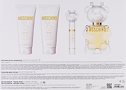 Moschino Toy 2 Set - Набор (edp/100ml + b/lot/100ml + sh/gel/100ml + edp/10ml) — фото N3