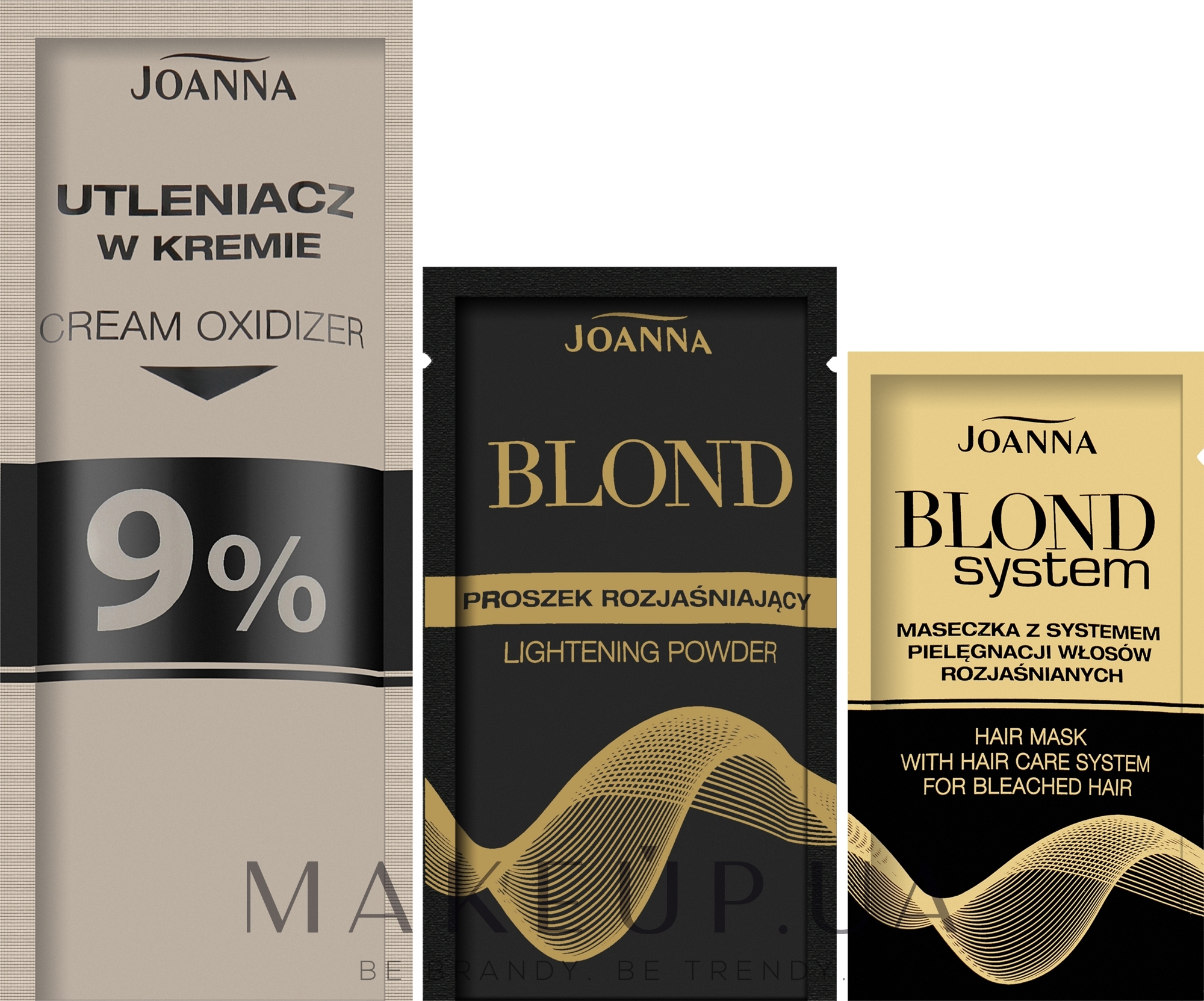 Висвітлювач для волосся - Joanna Multi Blond Platinum 9 Tones — фото 95g