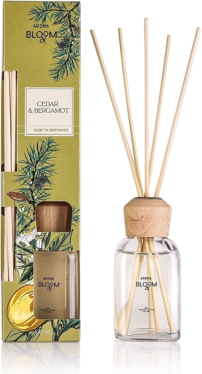 Aroma Bloom Cedar & Bergamot - Аромадиффузор