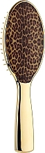 Щетка для волос, маленькая - Janeke Hair Brush Leopard — фото N2