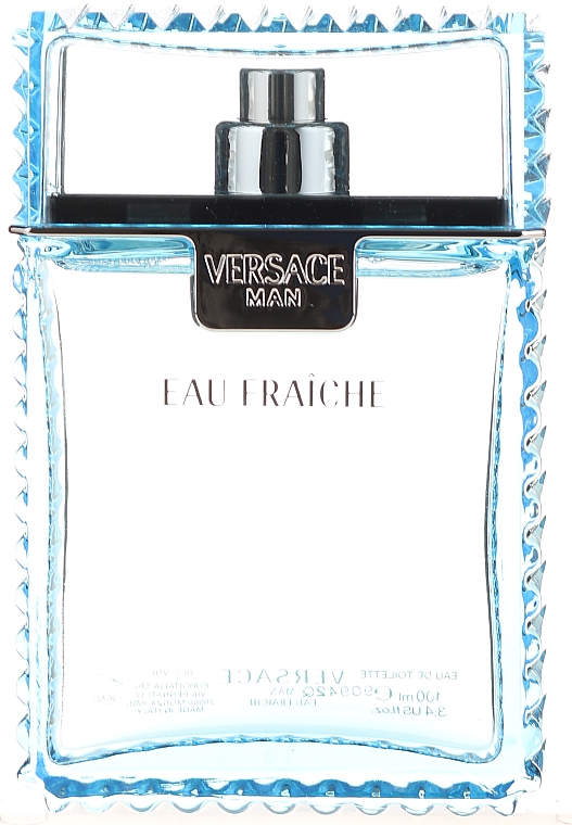 Versace Man Eau Fraiche - Набор (edt/100ml + edt/10ml + bag) — фото N5