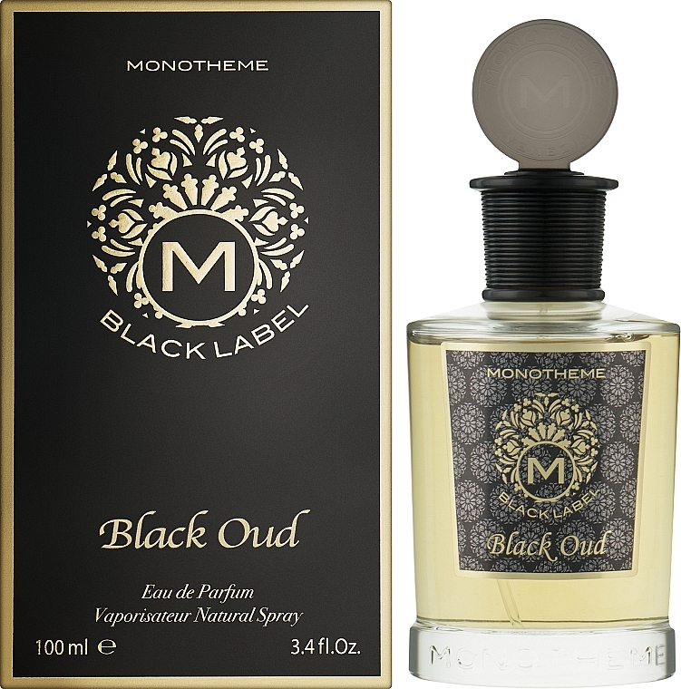 Monotheme Fine Fragrances Venezia Black Oud - Парфумована вода — фото N2