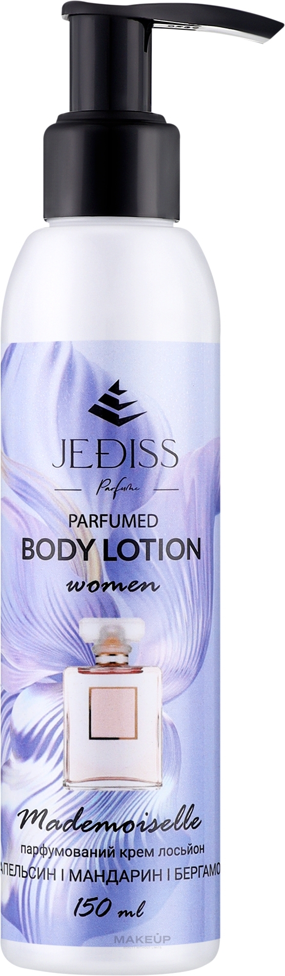 Парфюмированный лосьон для тела "Mademoiselle" - Jediss Perfumed Body Lotion — фото 150ml