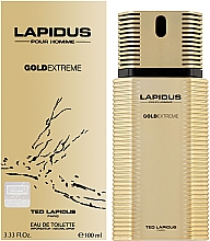 Ted Lapidus Pour Homme Gold Extreme - Туалетная вода — фото N2