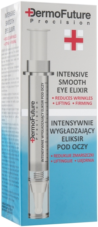 Інтенсивний розгладжувальний еліксир для повік - Dermo Future Intensive Smooth Eye Elixir — фото N1