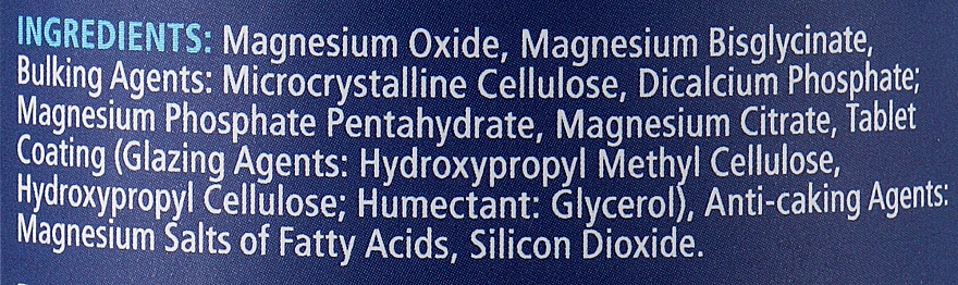 Пищевая добавка "Магний Актив" - Bioglan Active Magnesium Tablets — фото N2
