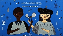 Духи, Парфюмерия, косметика Набор - Diego Dalla Palma Kit Hydration Passion (cr/gel/50ml + f/cream/25ml + remov/50ml)