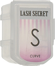 Бигуди для ламинирования ресниц с насечками, размер S (curve) - Lash Secret — фото N1