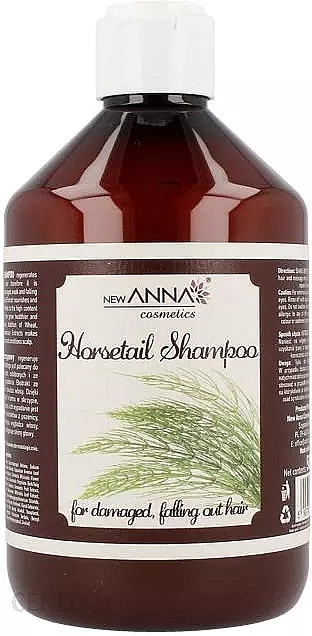 Шампунь для волос "Хвощ" - New Anna Cosmetics Horsetail Shampoo — фото N1
