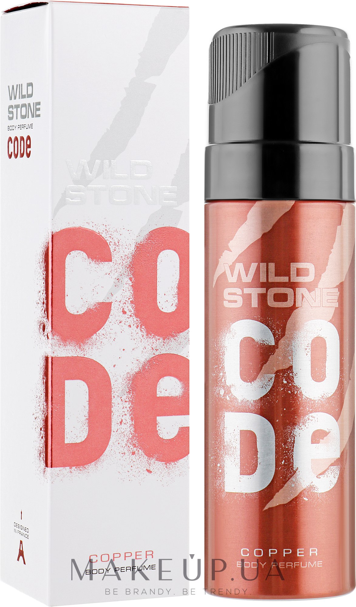 Парфумований спрей для тіла - Wild Stone Code Copper — фото 120ml