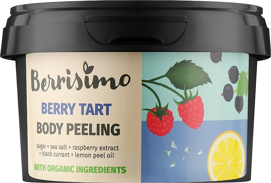 Ягідний пілінг для тіла - Berrisimo Berry Tart Body Peeling — фото N1