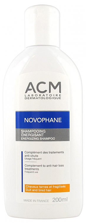 Бодрящий шампунь - ACM Laboratoires Novophane Energizing Shampoo — фото N1