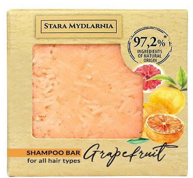 Твердый шампунь "Грейпфрут" - Stara Mydlarnia Grapefruit Shampoo Bar — фото N1