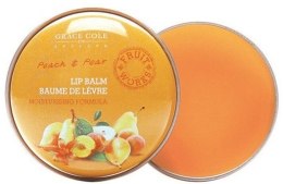 Парфумерія, косметика Бальзам для губ з ароматом персика і груші - Grace Cole Lip Balm Peach & Pear