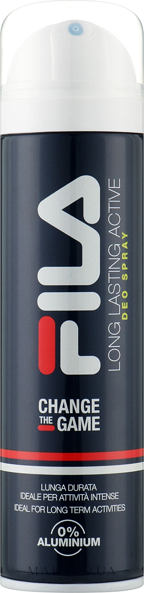Дезодорант-спрей - Fila Long Lasting Active Deodorant Spray — фото 150ml