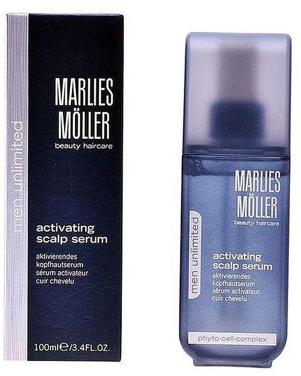 Активізувальна сироватка для шкіри голови - Marlies Moller Men Unlimited Activating Scalp Serum — фото N2