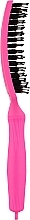 Щітка для волосся, комбінована - Olivia Garden Finger Brush Neon Pink — фото N2