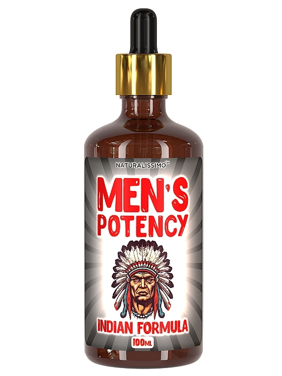 Засіб для потенції з перцем чилі - Naturalissimo Men's Potency Indian Formula — фото N2