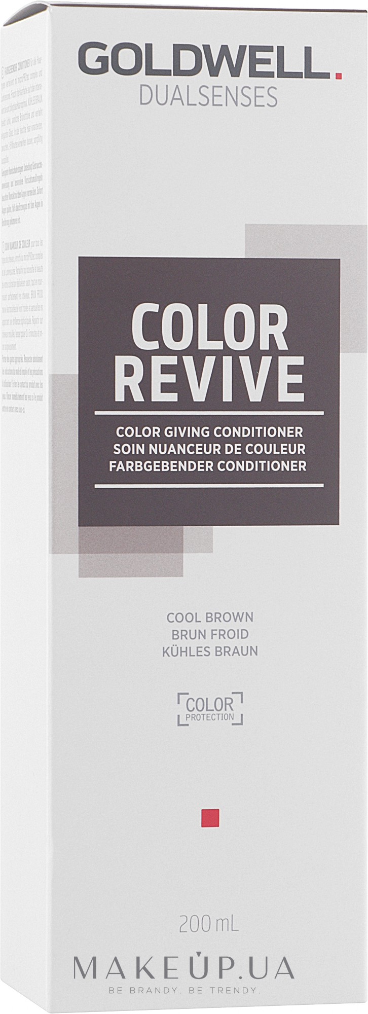 Тонувальний кондиціонер - Goldwell Dualsenses Color Revive Conditioner — фото Cool Brown